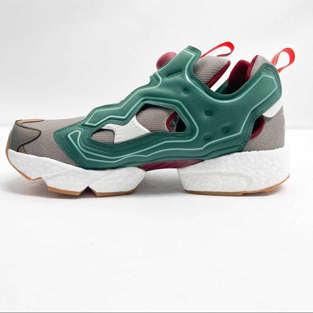REEBOK x ADIDAS x BBC Instapump Fury Boost Pine - Picture 8 of 16